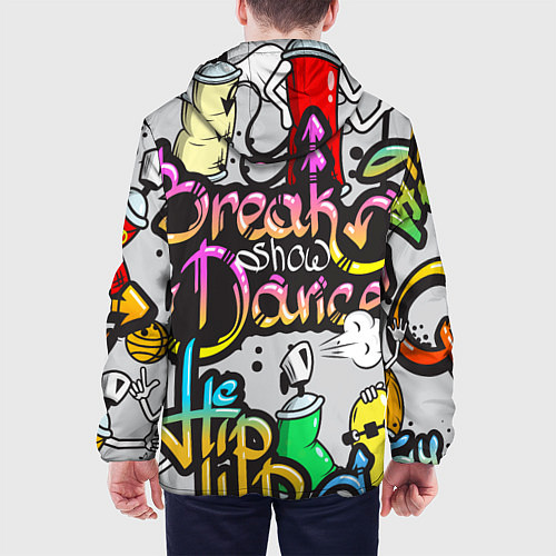 Мужская куртка Break Show Dance / 3D-Белый – фото 4