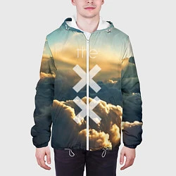 Куртка с капюшоном мужская The XX: Clouds, цвет: 3D-белый — фото 2