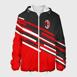 Куртка с капюшоном мужская АC Milan: R&G, цвет: 3D-белый