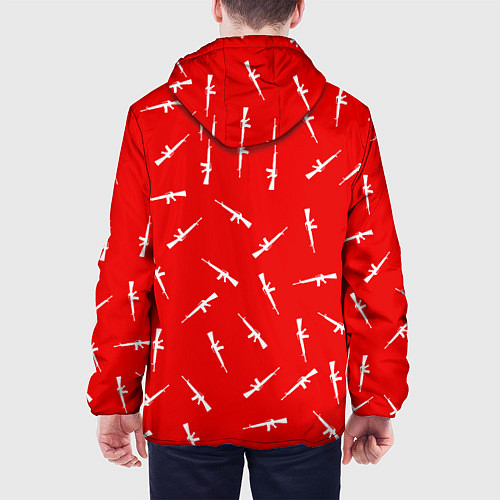 Мужская куртка PUBG: Red Weapon / 3D-Белый – фото 4