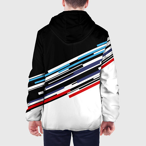 Мужская куртка BMW BRAND COLOR БМВ / 3D-Белый – фото 4