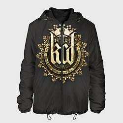 Куртка с капюшоном мужская Kingdom Come: Deliverance Logo, цвет: 3D-черный