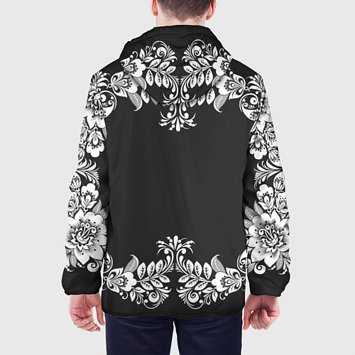 Мужская куртка Нейромонах Феофан / 3D-Белый – фото 4