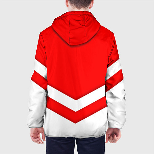 Мужская куртка Звезды Спартака / 3D-Белый – фото 4