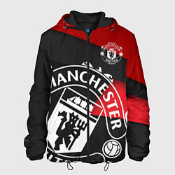 Куртка с капюшоном мужская FC Man United: Exclusive цвета 3D-черный — фото 1