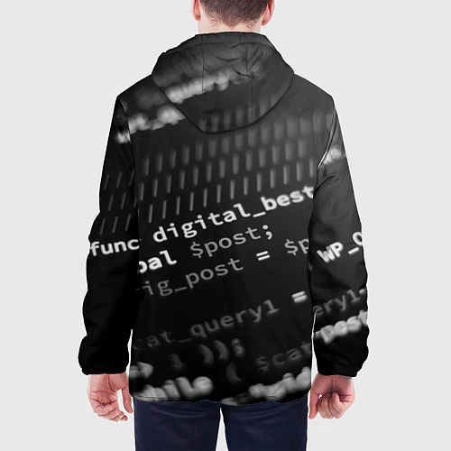 Мужская куртка Grey Code / 3D-Белый – фото 4