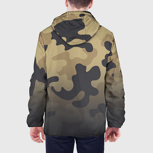 Мужская куртка Camouflage Khaki / 3D-Белый – фото 4