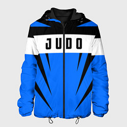 Куртка с капюшоном мужская Judo Fighter, цвет: 3D-черный