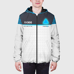 Куртка с капюшоном мужская Detroit: RK900, цвет: 3D-черный — фото 2