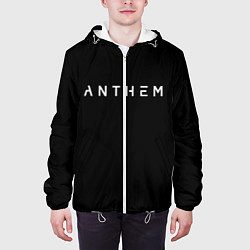 Куртка с капюшоном мужская ANTHEM: Black Style, цвет: 3D-белый — фото 2