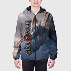 Куртка с капюшоном мужская God of War: Winter, цвет: 3D-черный — фото 2