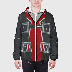 Куртка с капюшоном мужская Fortnite: Кинетический страж, цвет: 3D-белый — фото 2