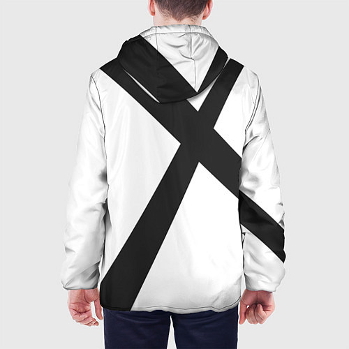 Мужская куртка Fortnite: Гренадёр / 3D-Белый – фото 4