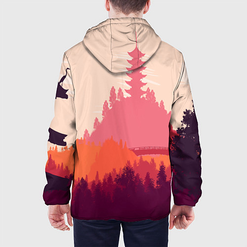 Мужская куртка Firewatch City / 3D-Белый – фото 4