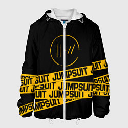 Куртка с капюшоном мужская Twenty One Pilots: Jumpsuit, цвет: 3D-белый