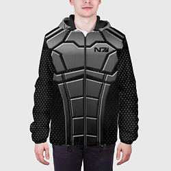 Куртка с капюшоном мужская Soldier N7, цвет: 3D-черный — фото 2