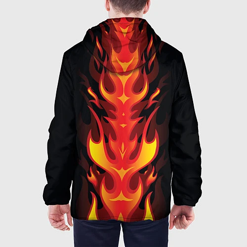 Мужская куртка PUBG: Hell Flame / 3D-Белый – фото 4