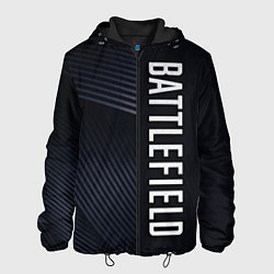 Куртка с капюшоном мужская BATTLEFIELD: Black Style, цвет: 3D-черный