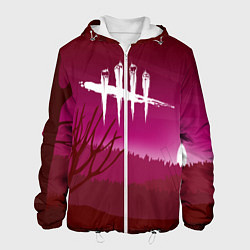 Куртка с капюшоном мужская Dead by Daylight, цвет: 3D-белый