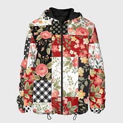 Мужская куртка Лоскутный орнамент - пэчворк