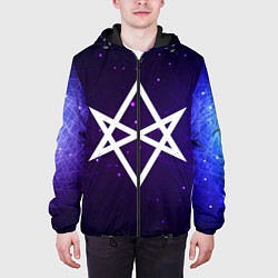 Куртка с капюшоном мужская BMTH Space, цвет: 3D-черный — фото 2