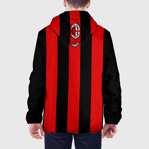 Мужская куртка AC Milan / 3D-Черный – фото 4