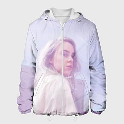 Куртка с капюшоном мужская Billie Eilish: Light Pink, цвет: 3D-белый