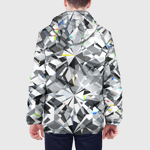Мужская куртка Бриллиантовое мерцание / 3D-Белый – фото 4