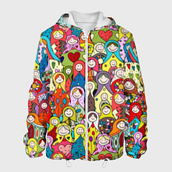 Мужская куртка Весёлые матрешки