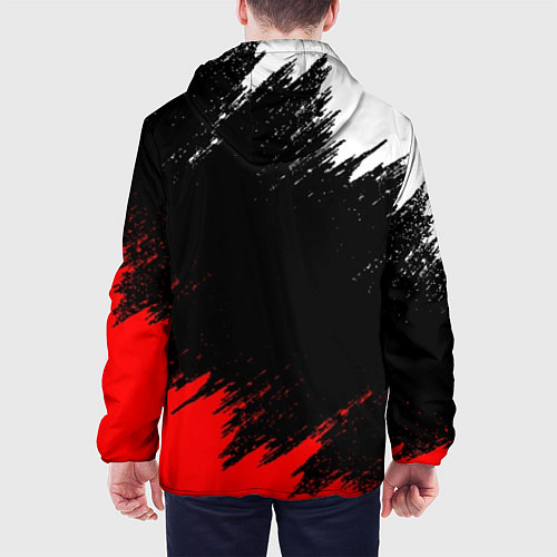 Мужская куртка 21 Pilots: Black & Red / 3D-Белый – фото 4