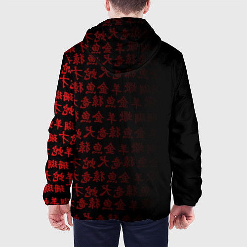 Мужская куртка SENPAI / 3D-Черный – фото 4