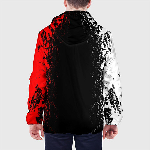 Мужская куртка SENPAI / 3D-Белый – фото 4