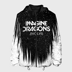 Куртка с капюшоном мужская IMAGINE DRAGONS, цвет: 3D-черный