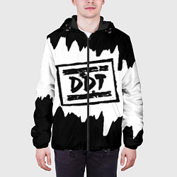 Куртка с капюшоном мужская ДДТ, цвет: 3D-черный — фото 2