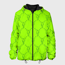 Куртка с капюшоном мужская Billie Eilish: Acid Pattern, цвет: 3D-черный