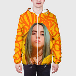 Куртка с капюшоном мужская Billie Eilish, цвет: 3D-белый — фото 2