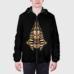 Куртка с капюшоном мужская Anubis, цвет: 3D-черный — фото 2