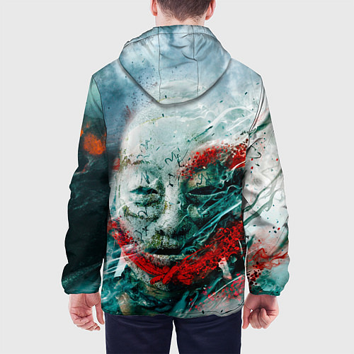 Мужская куртка Shadows of the Hitokiri / 3D-Черный – фото 4