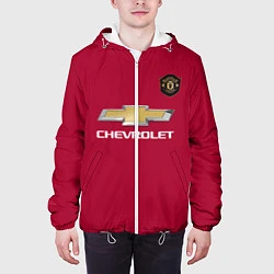 Куртка с капюшоном мужская Lingard Manchester United, цвет: 3D-белый — фото 2