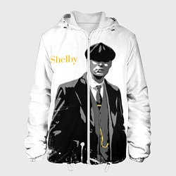 Куртка с капюшоном мужская Томас Шелби, цвет: 3D-белый