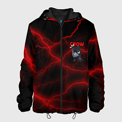 Куртка с капюшоном мужская Brawl Stars CROW, цвет: 3D-черный