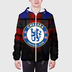 Куртка с капюшоном мужская Chelsea, цвет: 3D-белый — фото 2