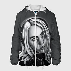 Куртка с капюшоном мужская BILLIE EILISH, цвет: 3D-белый