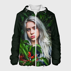 Куртка с капюшоном мужская BILLIE EILISH, цвет: 3D-белый