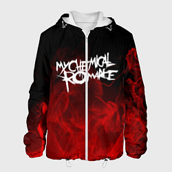 Куртка с капюшоном мужская My Chemical Romance, цвет: 3D-белый