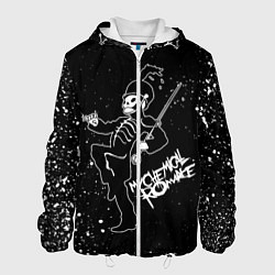 Куртка с капюшоном мужская My Chemical Romance, цвет: 3D-белый