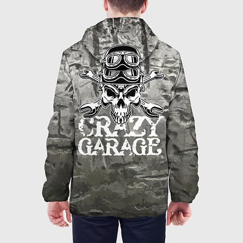 Мужская куртка Crazy garage / 3D-Белый – фото 4