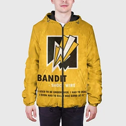 Куртка с капюшоном мужская Bandit R6s, цвет: 3D-черный — фото 2