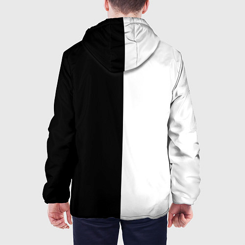 Мужская куртка Monokuma / 3D-Черный – фото 4