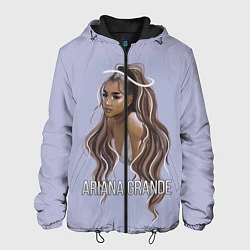 Куртка с капюшоном мужская Ariana Grande Ариана Гранде, цвет: 3D-черный